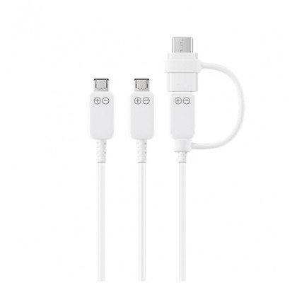 Cablu de incarcare multipla a mai multor dispozitive EP-MN930, White